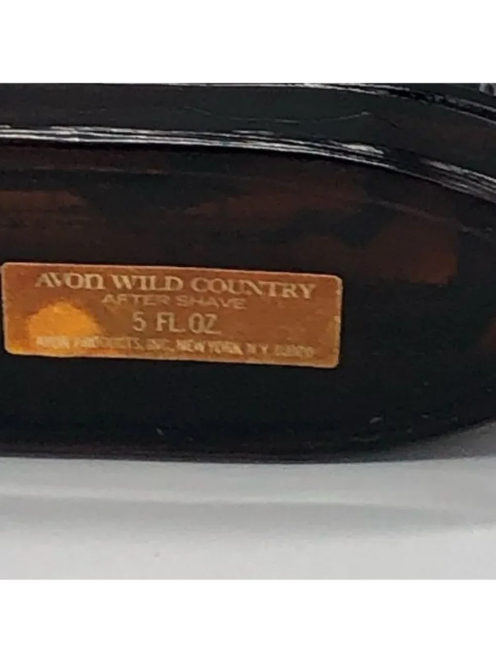 vintage avon wild country after shave Natchez ship glass river boat READ